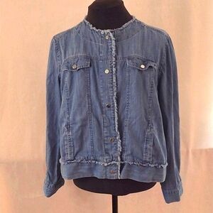 Rafaella lightweight denim jacket